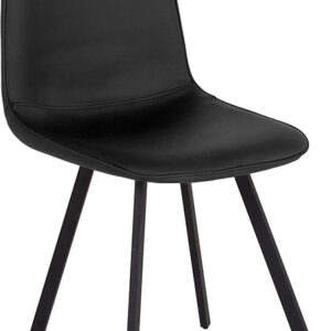 Wholesale Argos Contemporary Dining Chair in Black Vinyl