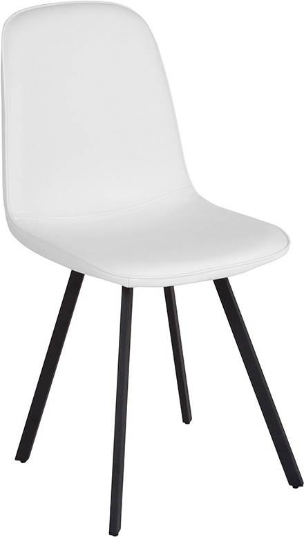 Wholesale Argos Contemporary Dining Chair in White Vinyl