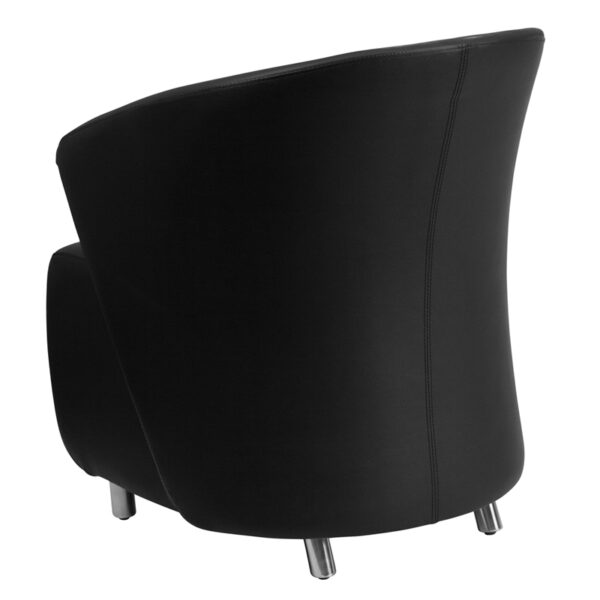 Lounge Chair Black Leather Lounge Chair