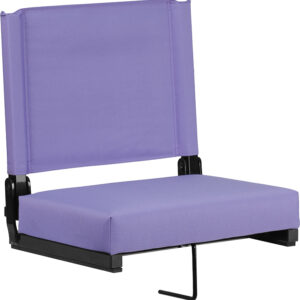 Wholesale Grandstand Comfort Seats by Flash with Ultra-Padded Seat in Purple