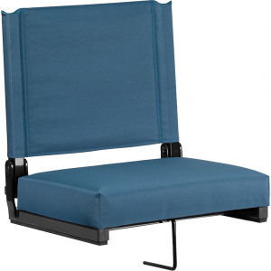 Wholesale Grandstand Comfort Seats by Flash with Ultra-Padded Seat in Teal