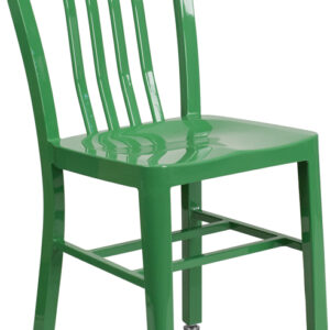 Wholesale Green Metal Indoor-Outdoor Chair