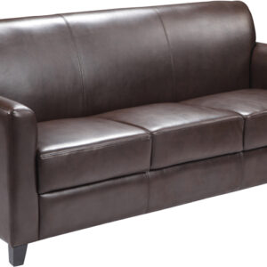 Wholesale HERCULES Diplomat Series Brown Leather Sofa