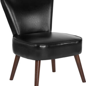 Wholesale HERCULES Holloway Series Black Leather Retro Chair