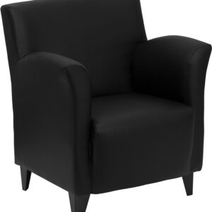 Wholesale HERCULES Roman Series Black Leather Lounge Chair