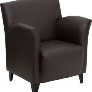 Wholesale HERCULES Roman Series Brown Leather Lounge Chair