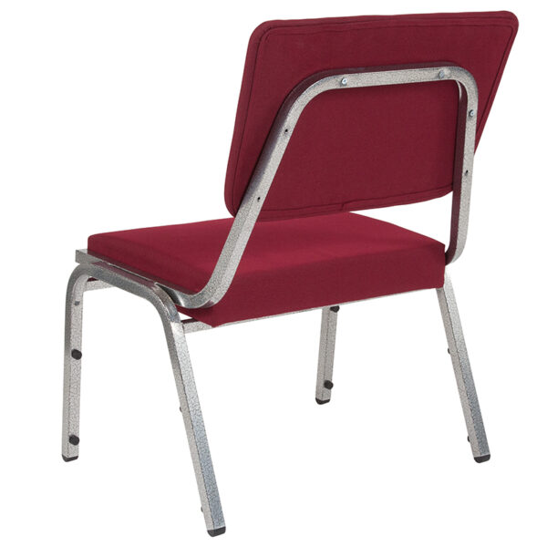 Multipurpose Stack Chair Burgundy Bariatric Chair