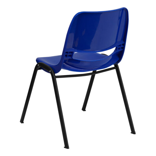 Multipurpose Stack Chair Blue Plastic Stack Chair