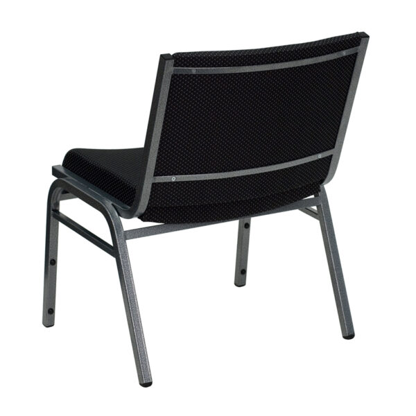 Multipurpose Stack Chair Black Fabric Stack Chair