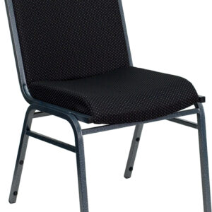 Wholesale HERCULES Series Heavy Duty Black Dot Fabric Stack Chair
