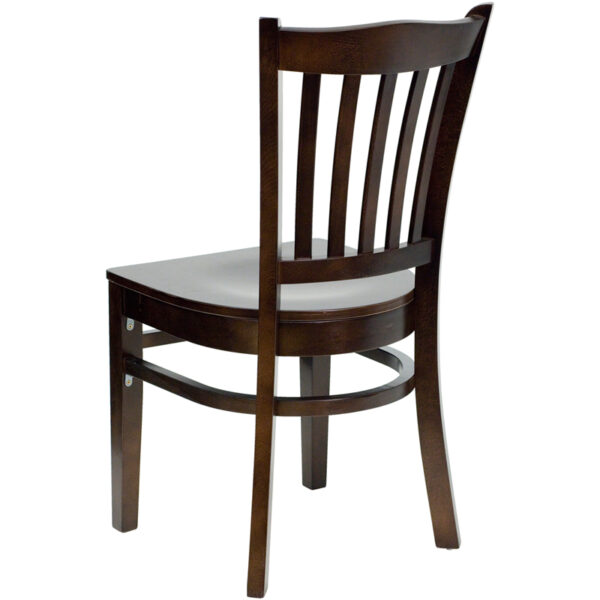 Wood Dining Chair Walnut Wood Dining Chair