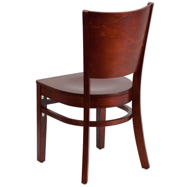 Wood Dining Chair Mahogany Wood Dining Chair