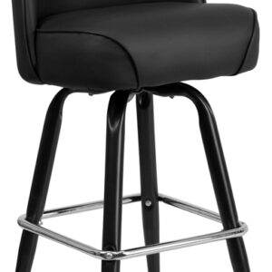Wholesale Metal Barstool with Swivel Bucket Seat