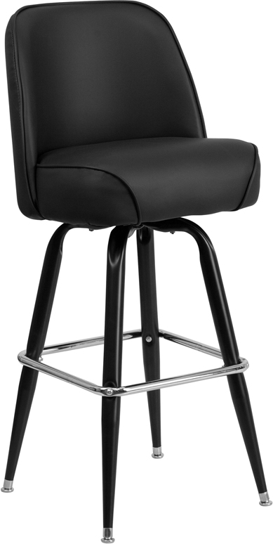 Wholesale Metal Barstool with Swivel Bucket Seat