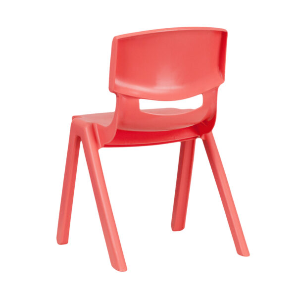 Stacking Student Chair Red Plastic Stack Chair
