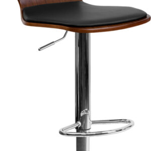Wholesale Adjustable Bar Stool | Counter Height Wood Bar Stool with Back