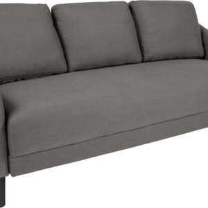 Wholesale Asti Upholstered Sofa in Dark Gray Fabric