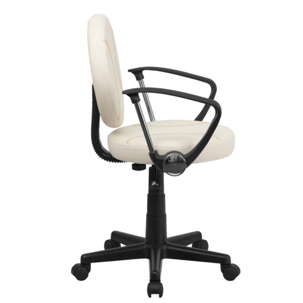 Lowest Price Baseball Swivel Task Office Chair with Arms