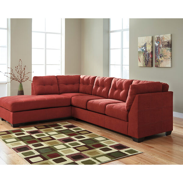 Wholesale Benchcraft Maier Sectional with Left Side Facing Chaise in Sienna Microfiber