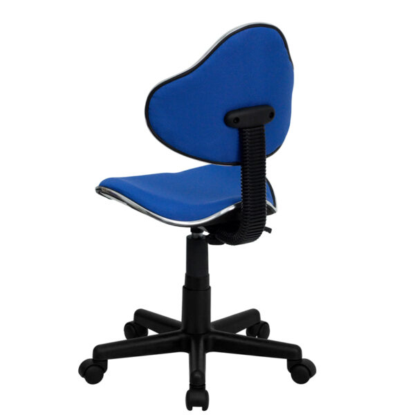 Student Task Chair Blue Low Back Task Chair