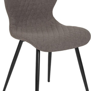 Wholesale Bristol Contemporary Upholstered Chair in Gray Fabric