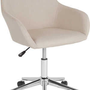 Wholesale Cortana Home and Office Mid-Back Chair in Beige Fabric