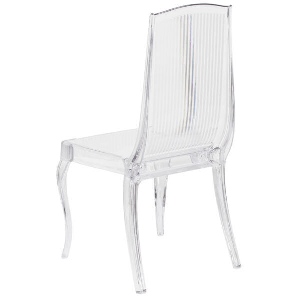 Chiavari Seating Clear Designer Stack Chair