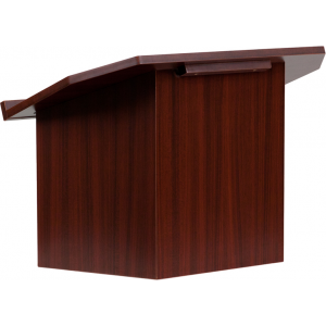 Wholesale Foldable Tabletop Lectern in Mahogany
