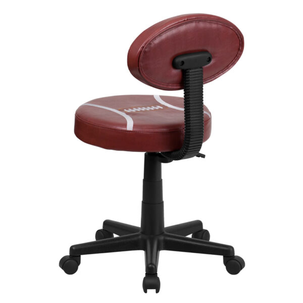 Sports Inspired Task Chair Football Low Back Task Chair