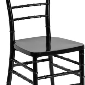 Wholesale HERCULES PREMIUM Series Black Resin Stacking Chiavari Chair