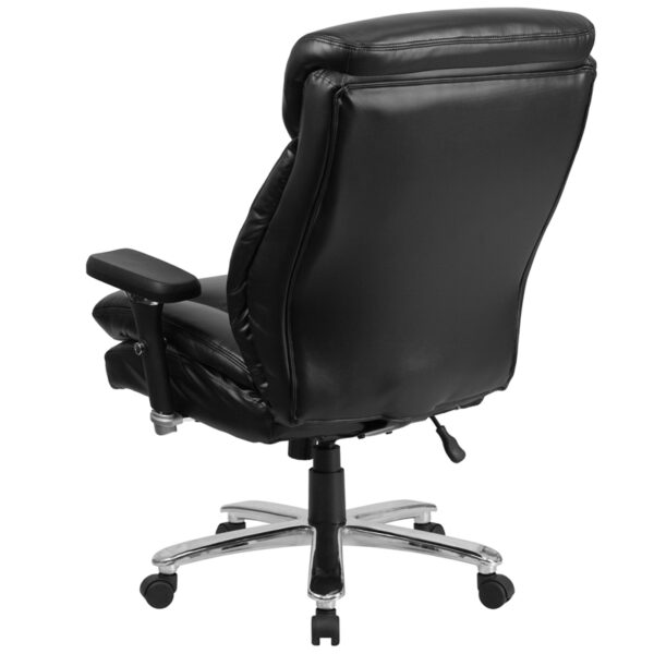 Contemporary 24/7 Multi-Shift Use Office Chair Black 24/7 High Back-400LB