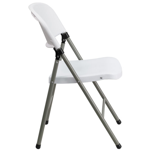 White Plastic Folding Chair White Plastic Folding Chair