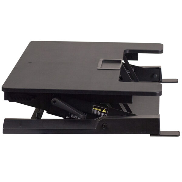Contemporary Style Black Sit/Stand Platform Desk