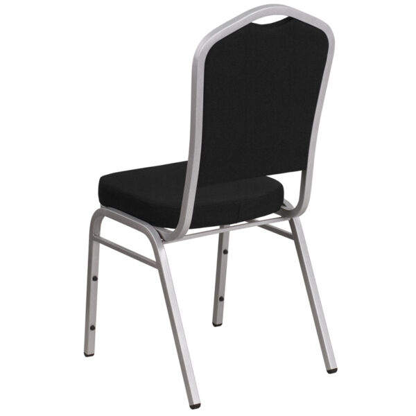 Multipurpose Banquet Chair Black Fabric Banquet Chair