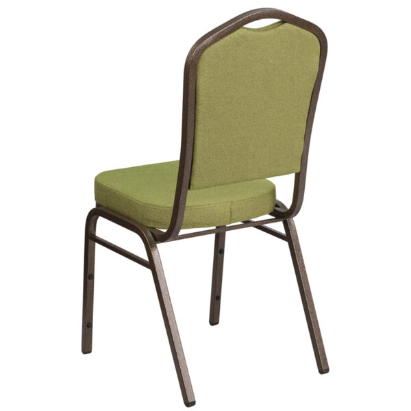 Multipurpose Banquet Chair Moss Fabric Banquet Chair