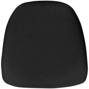 Wholesale Hard Black Fabric Chiavari Chair Cushion