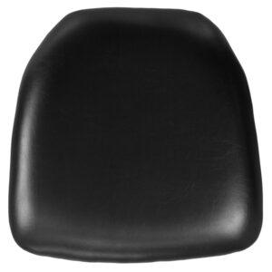 Wholesale Hard Black Vinyl Chiavari Chair Cushion