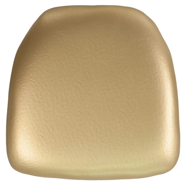 Wholesale Hard Gold Vinyl Chiavari Chair Cushion
