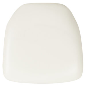 Wholesale Hard White Vinyl Chiavari Chair Cushion