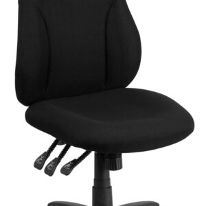 Wholesale High Back Black Fabric Multifunction Swivel Ergonomic Task Office Chair