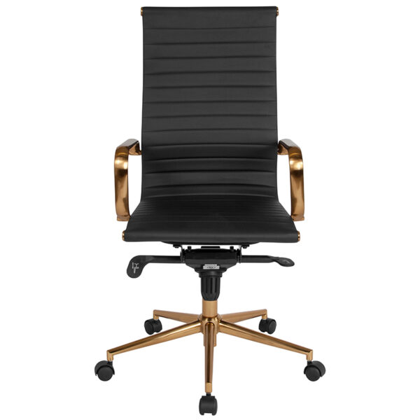 Contemporary Office Chair Black High Back Office Chair