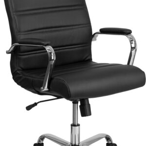 Wholesale High Back Office Chair | High Back LeatherSoft Executive Office Swivel Chair with Wheels