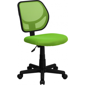 Wholesale Low Back Green Mesh Swivel Task Office Chair