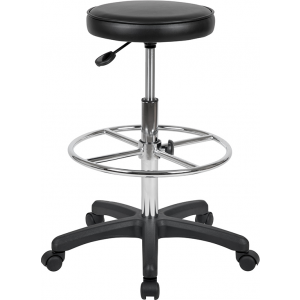 Wholesale Medical Stool | Backless Drafting Stool with Adjustable Foot Ring