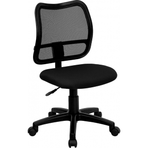 Wholesale Mid-Back Black Mesh Swivel Task Office Chair