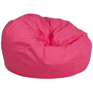 Wholesale Oversized Solid Hot Pink Bean Bag Chair