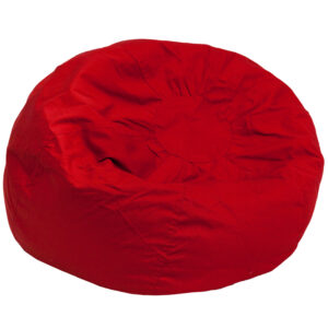 Wholesale Oversized Solid Red Bean Bag Chair