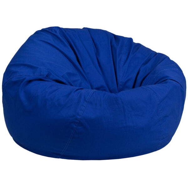 Wholesale Oversized Solid Royal Blue Bean Bag Chair