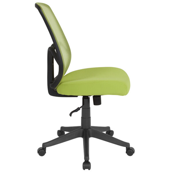 Lowest Price Salerno Series High Back Green Mesh Office Chair