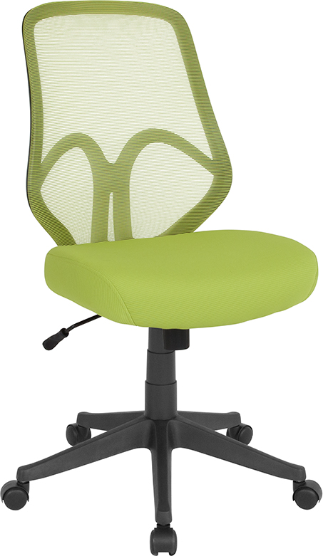 Wholesale Salerno Series High Back Green Mesh Office Chair